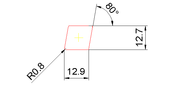Фото 2: CNMG 120408 HU7305 пластина для точения