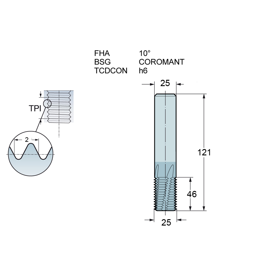 Фото 2: R217.16-250200AC46N 1630 резьбофреза