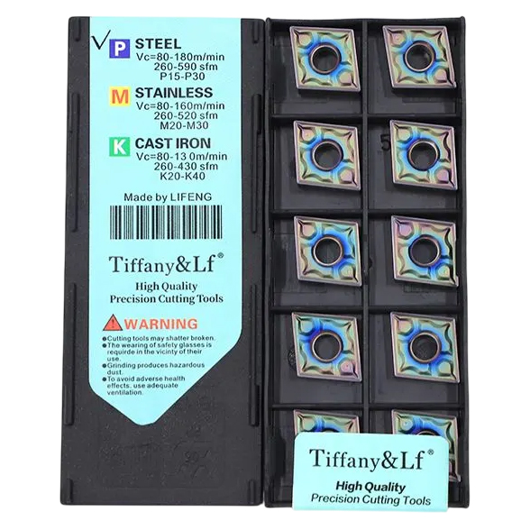 Фото 3: CNMG 120404 TF TF918 пластина для точения DESKAR