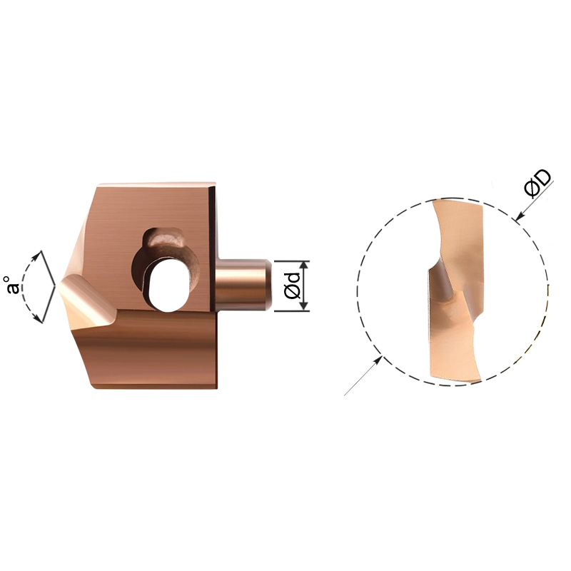 Фото 2: HCD 16.0 M06 головка сменная  для корпусного сверла Weila (DESKAR)