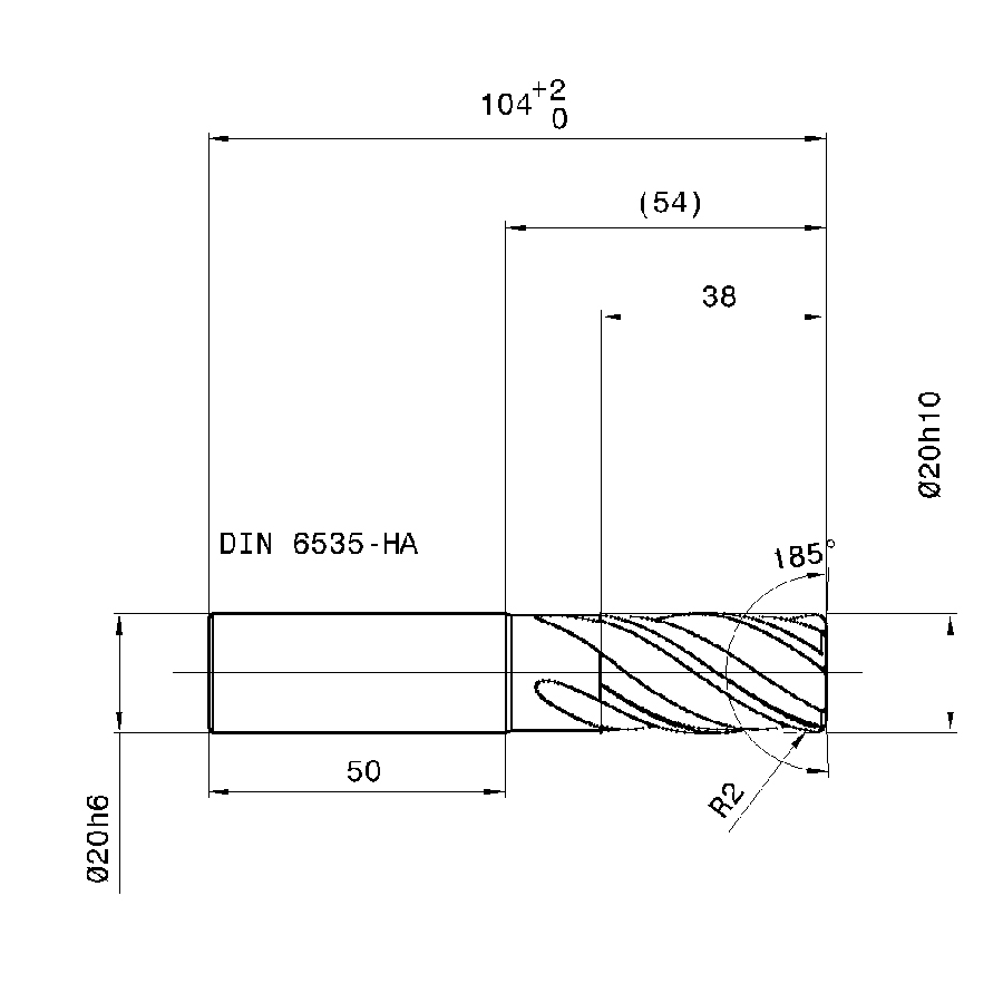 Фото 2: 3498 20.020 фреза