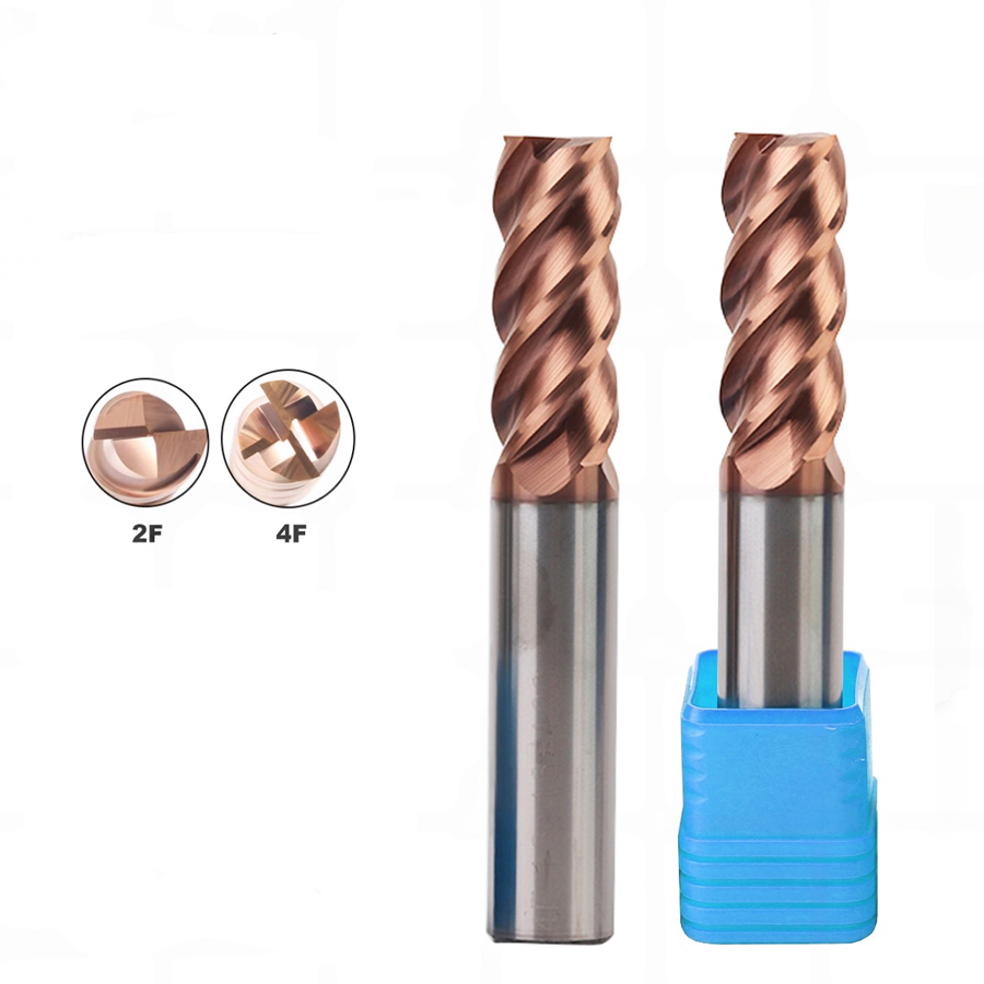 Фото 3: 1.5х4х4х50 ц/х 2F nACo фреза концевая Deskar