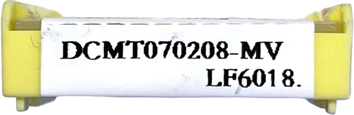Фото 7: DCMT 070208 MV LF6018 пластина для точения DESKAR