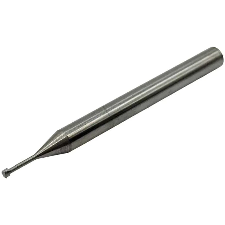 М2.0х0.4 (D1.55х4.4хD4х50х3T) по алюминию твердосплавная резьбофреза трехвитковая - фотография 1 Фото 1: М2.0х0.4 (D1.55х4.4хD4х50х3T) по алюминию твердосплавная резьбофреза трехвитковая