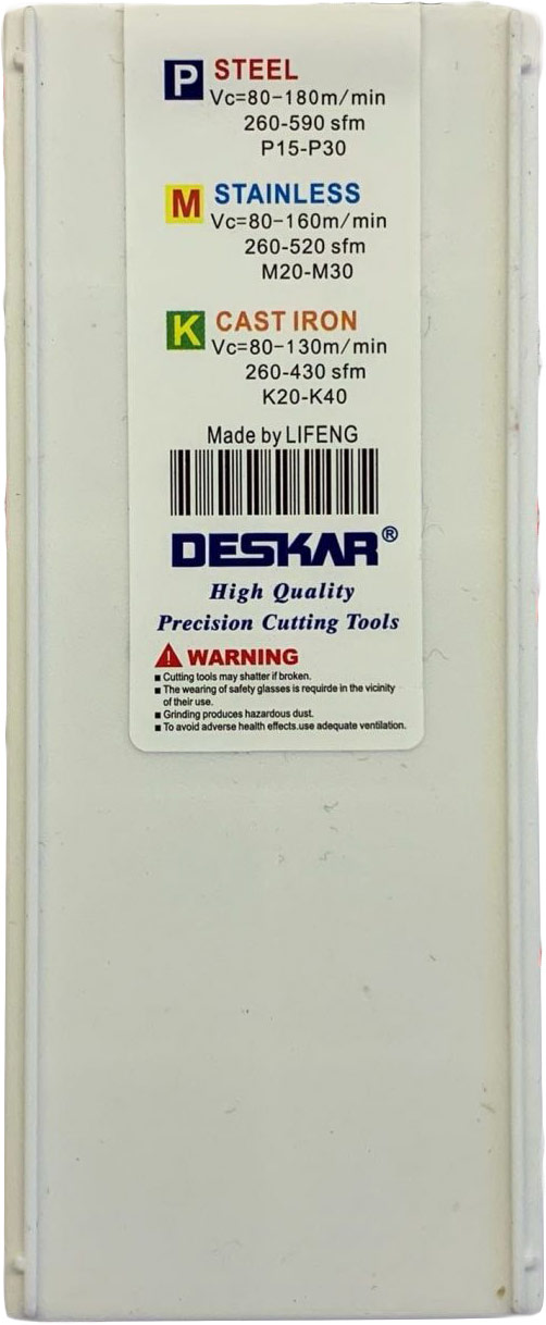 Фото 8: 22IR 4.0 ISO LDA пластина резьбовая DESKAR