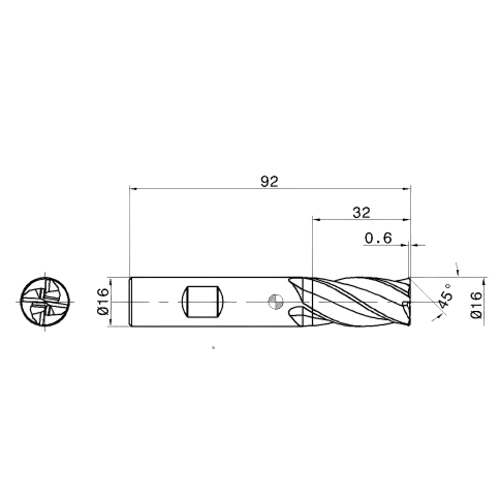 Фото 2: EC-H4M 16-32W16CF-E92 фреза
