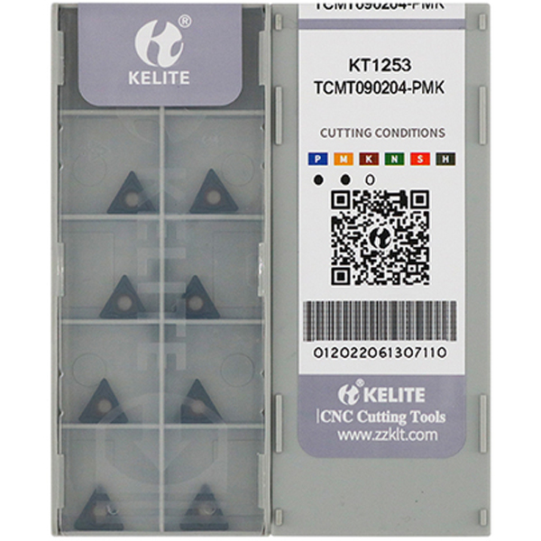 Фото 2: TCMT 090204 PMK KT1253 пластина для точения Kelite