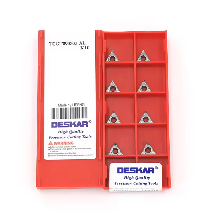 Фото 4: TCGT090202 AL K10 пластина для точения DESKAR