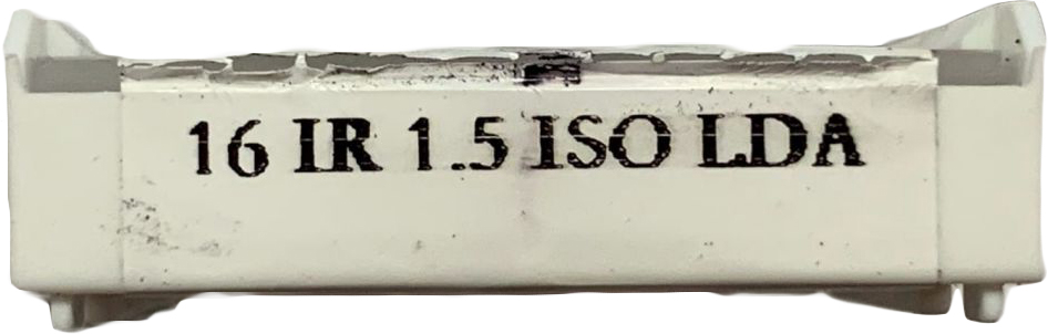 Фото 8: 16IR 1.5 ISO LDA пластина резьбовая DESKAR