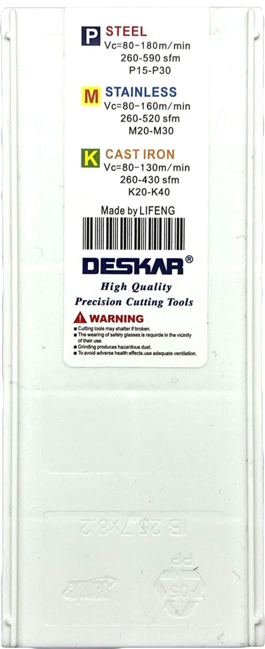 Фото 7: MGMN 500 M LDA пластина отрезная, канавочная DESKAR