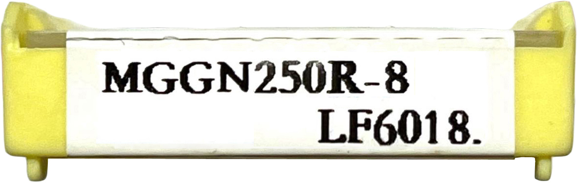MGGN 250 R 8 LF6018 пластина отрезная, канавочная DESKAR - фотография 6 Фото 6: MGGN 250 R 8 LF6018 пластина отрезная, канавочная DESKAR