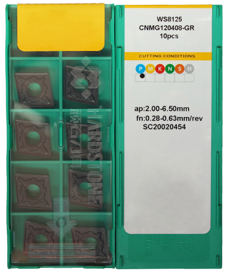 Фото 3: CNMG 120408 GR WS8125 пластина для точения