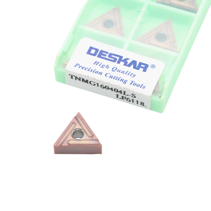Фото 2: TNMG 160404 L S LF6118 пластина для точения DESKAR