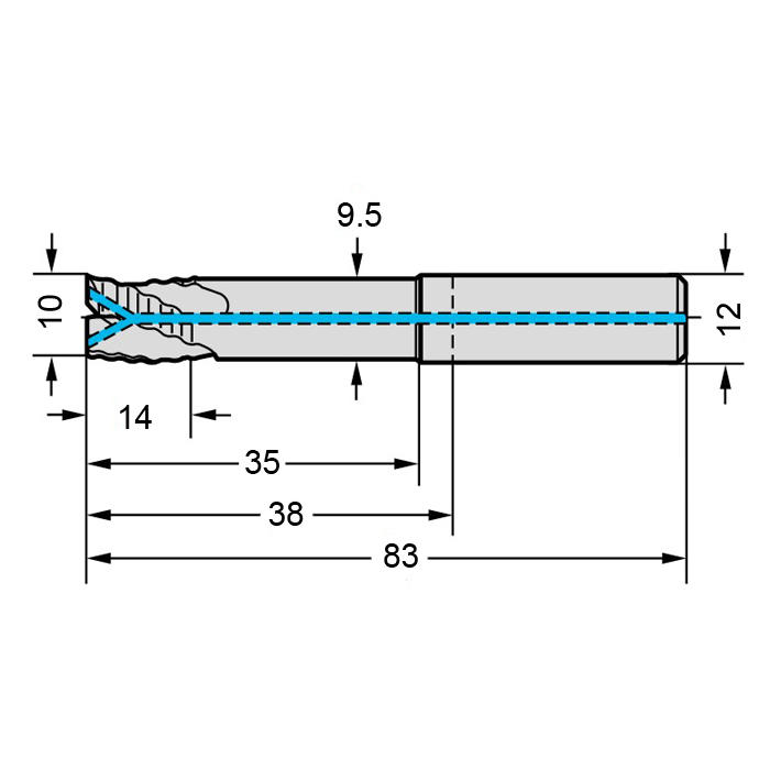 Фото 2: H608871-10 фреза