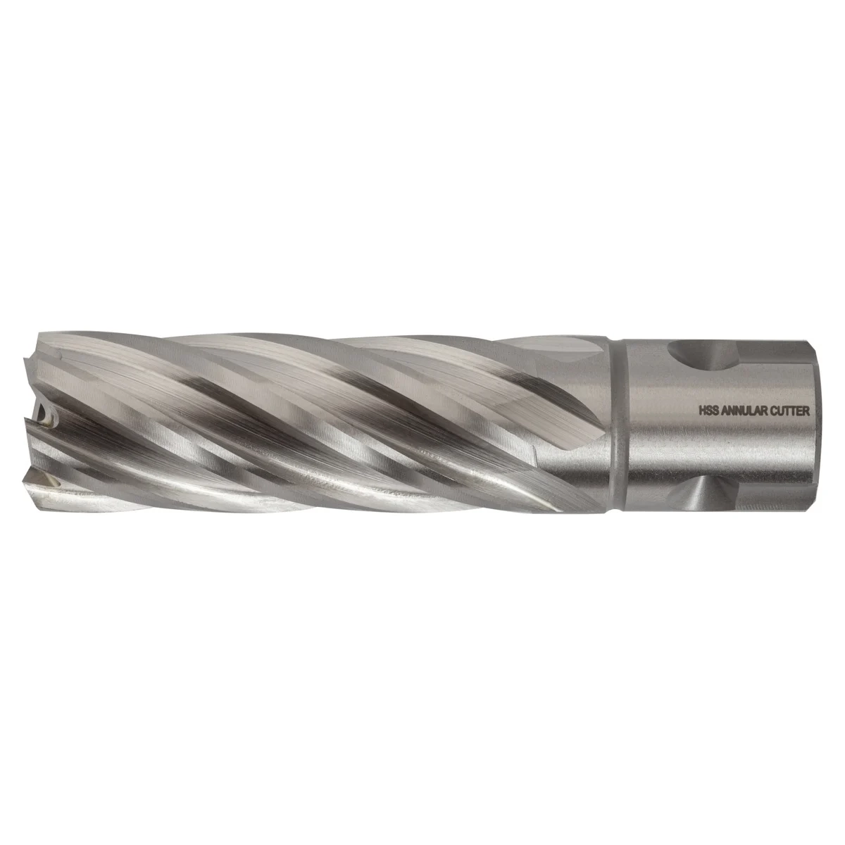 D16х55 Weldon 19 Р6М5/М2 корончатое сверло Qtool - фотография 1 Фото 1: D16х55 Weldon 19 Р6М5/М2 корончатое сверло Qtool