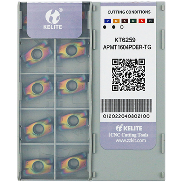 Фото 2: APMT 1604PDER TG KT6259 пластина для фрез Kelite