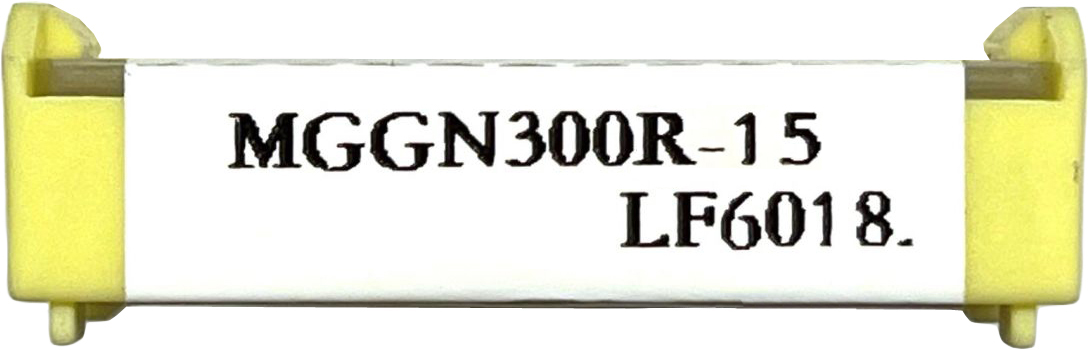 MGGN 300 R 15 LF6018 пластина отрезная, канавочная DESKAR - фотография 4 Фото 4: MGGN 300 R 15 LF6018 пластина отрезная, канавочная DESKAR