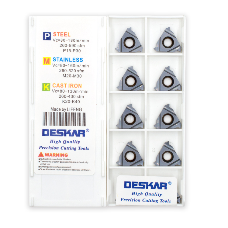 Фото 12: 16ER 12W LDA пластина резьбовая DESKAR