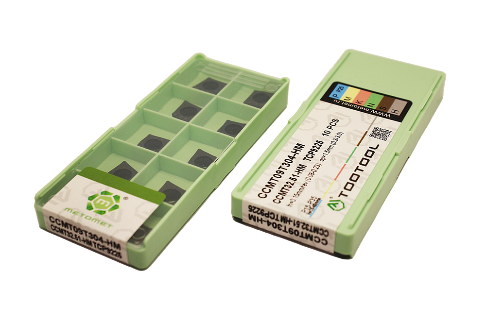 CCMT 09T304 HM TCP9225 пластина для точения - фотография 1 Фото 1: CCMT 09T304 HM TCP9225 пластина для точения