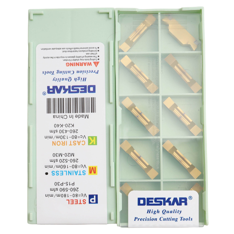 Фото 5: MGGN 300 JV LF6028 пластина отрезная, канавочная DESKAR