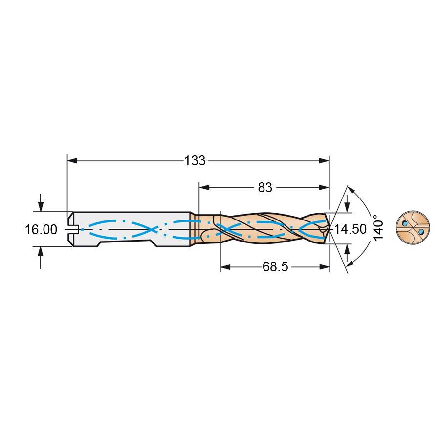 r840-1450-50-w1a 1220 схема твердосплавного сверла с размерами