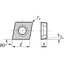 Фото 2: 2NC CCGW09T302 BNC200 пластина для точения
