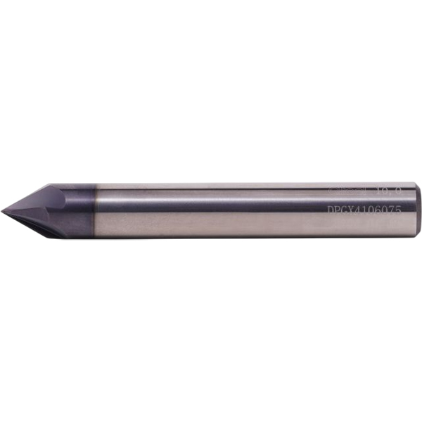 D10хL75 угол 60° 4F nACo фреза фасочная DPGX4106075 Qtool - фотография 1 Фото 1: D10хL75 угол 60° 4F nACo фреза фасочная DPGX4106075 Qtool