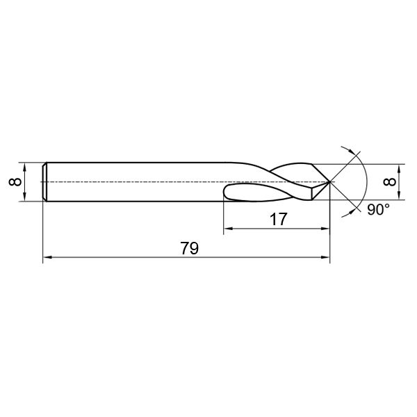 Фото 2: D101-AMN-0800 сверло