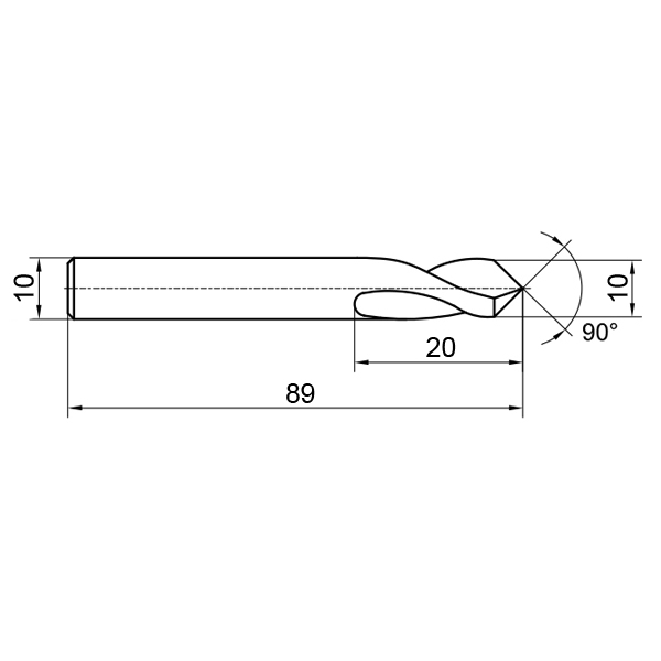 Фото 2: D101-AMN-1000 сверло
