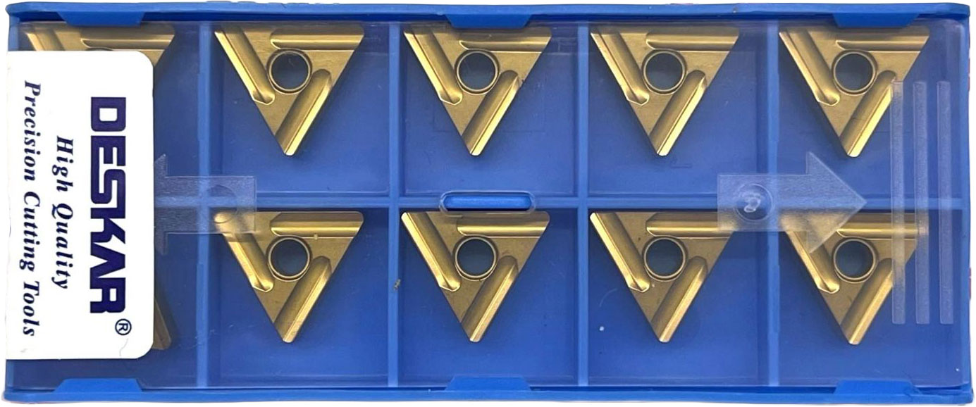 Фото 5: TNMG 160408 R S LF9018 пластина для точения DESKAR