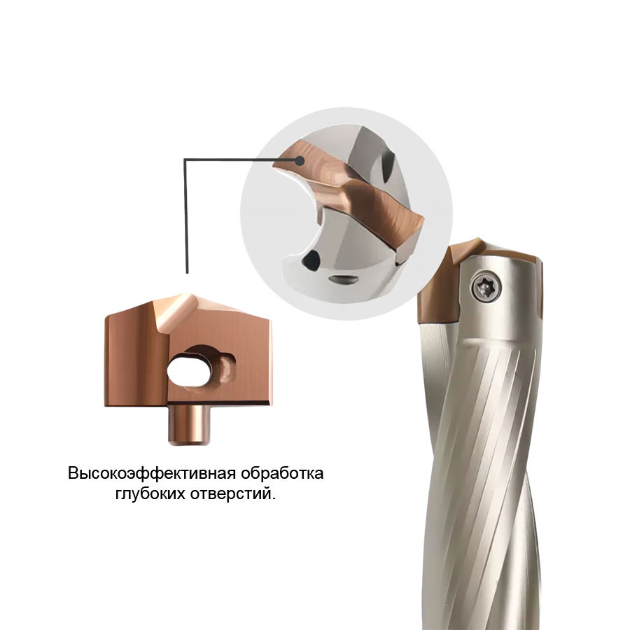 Фото 5: HCD 14.6 головка сменная  для корпусного сверла Weila (DESKAR)