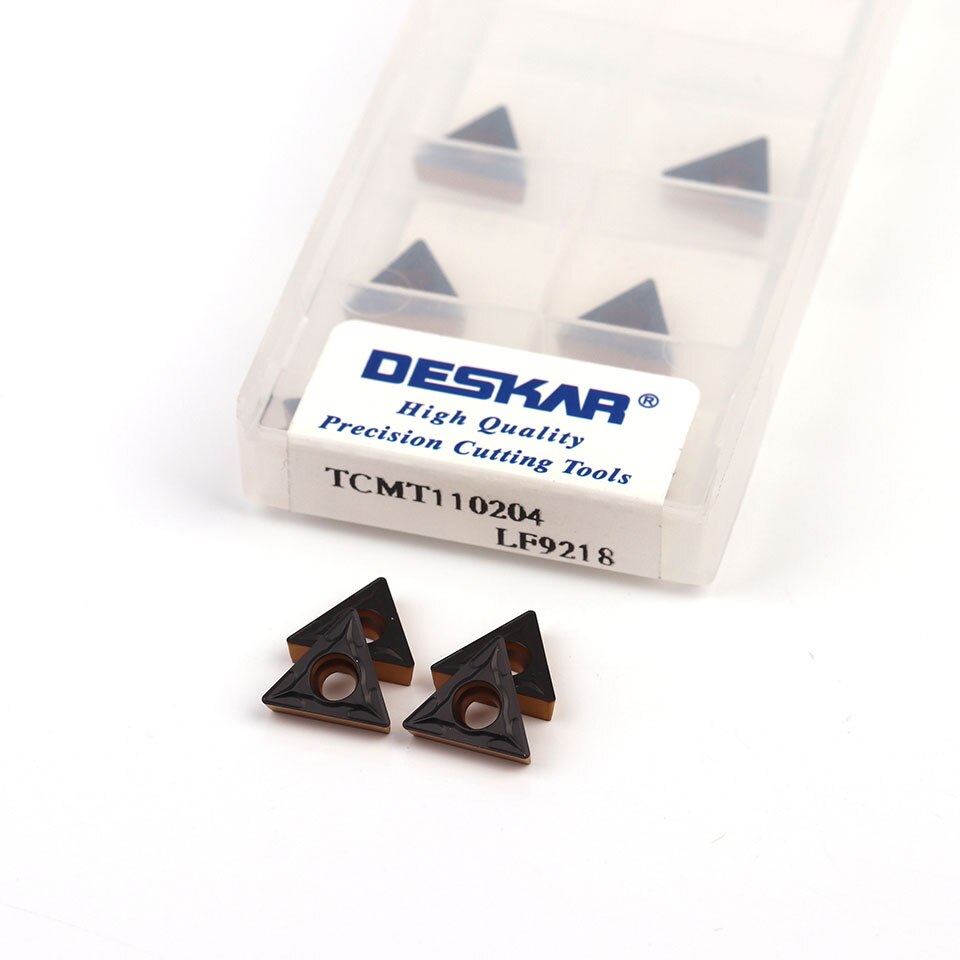 Фото 4: TCMT 110204 MS LF9218 пластина для точения DESKAR