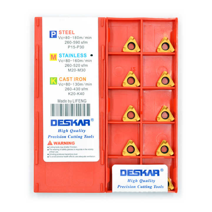 Фото 3: 3PKT 100408R M LF 6028 пластина фрезерная DESKAR