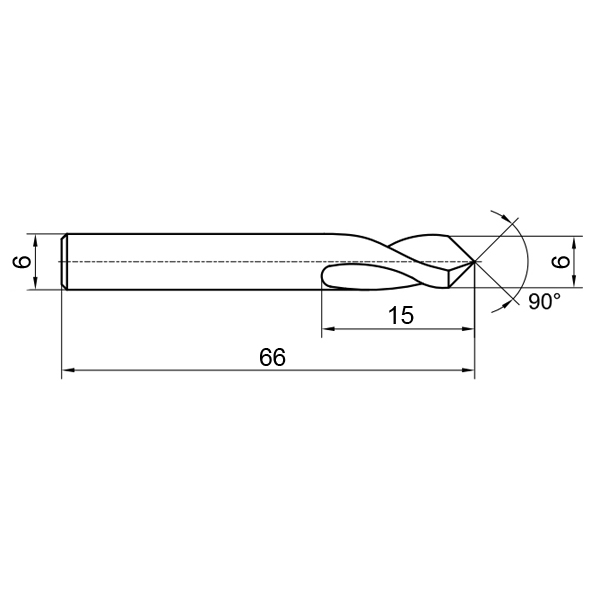 Фото 2: D101-AMN-0600 сверло