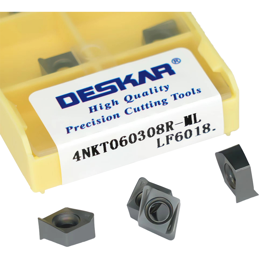 4NKT 060308R ML LF 6018 пластина фрезерная DESKAR - фотография 3 4nkt 060308 r-ml lf6018 пластины для фрез в упаковке