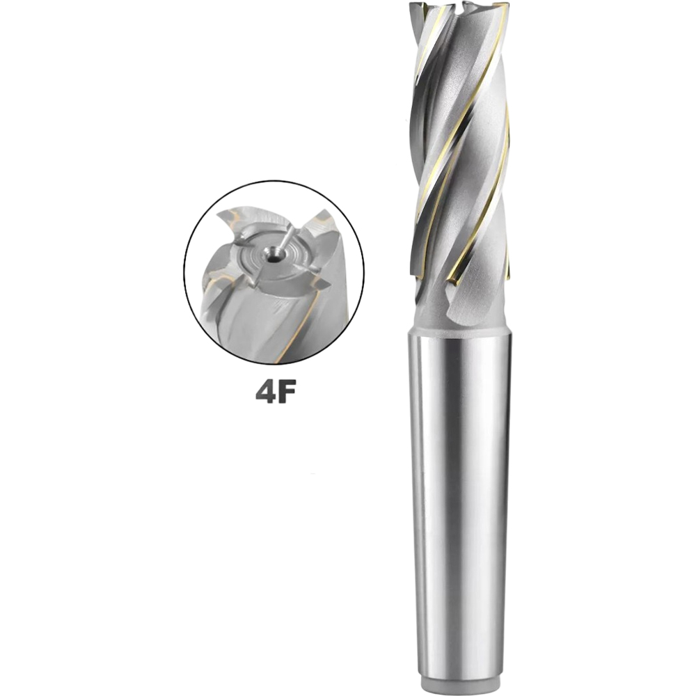 Фото 3: 30х80х205 4F к/х КМ4 ВК10 (W2) фреза винтовая Deskar