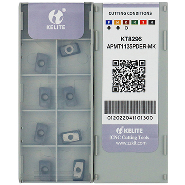 Фото 2: APMT 1135PDER MK KT8296 пластина для фрез Kelite