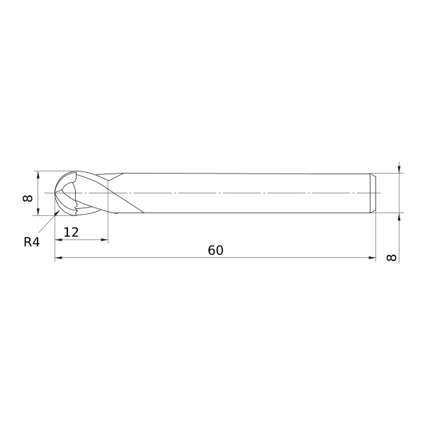 Фото 2: MS2SBR0400E фреза