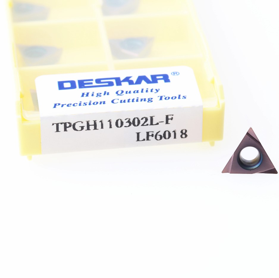 Фото 2: TPGH 110302L F LF6018 пластина для точения DESKAR