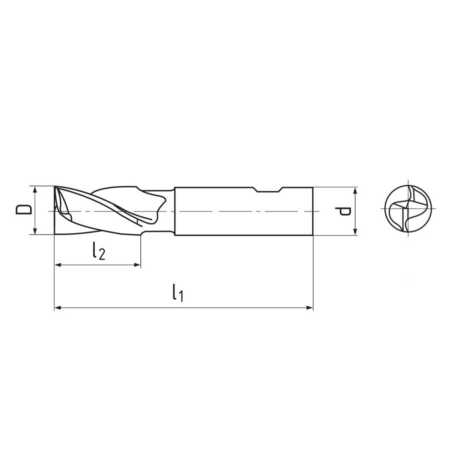 Фото 2: 230417.120 фреза шпоночная
