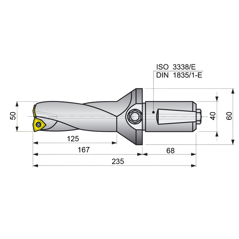 Фото 2: 7720-50 KT207 cверло корпусное