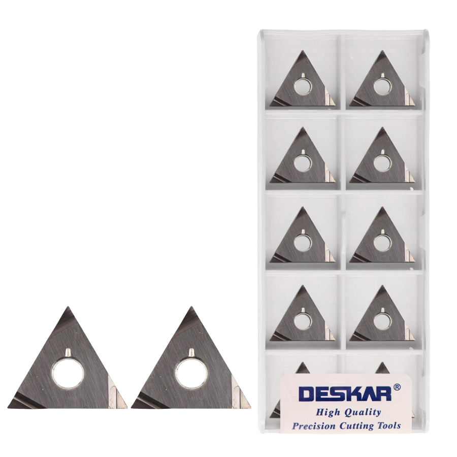 Фото 3: TNGG160404R F LF90 пластина для точения DESKAR