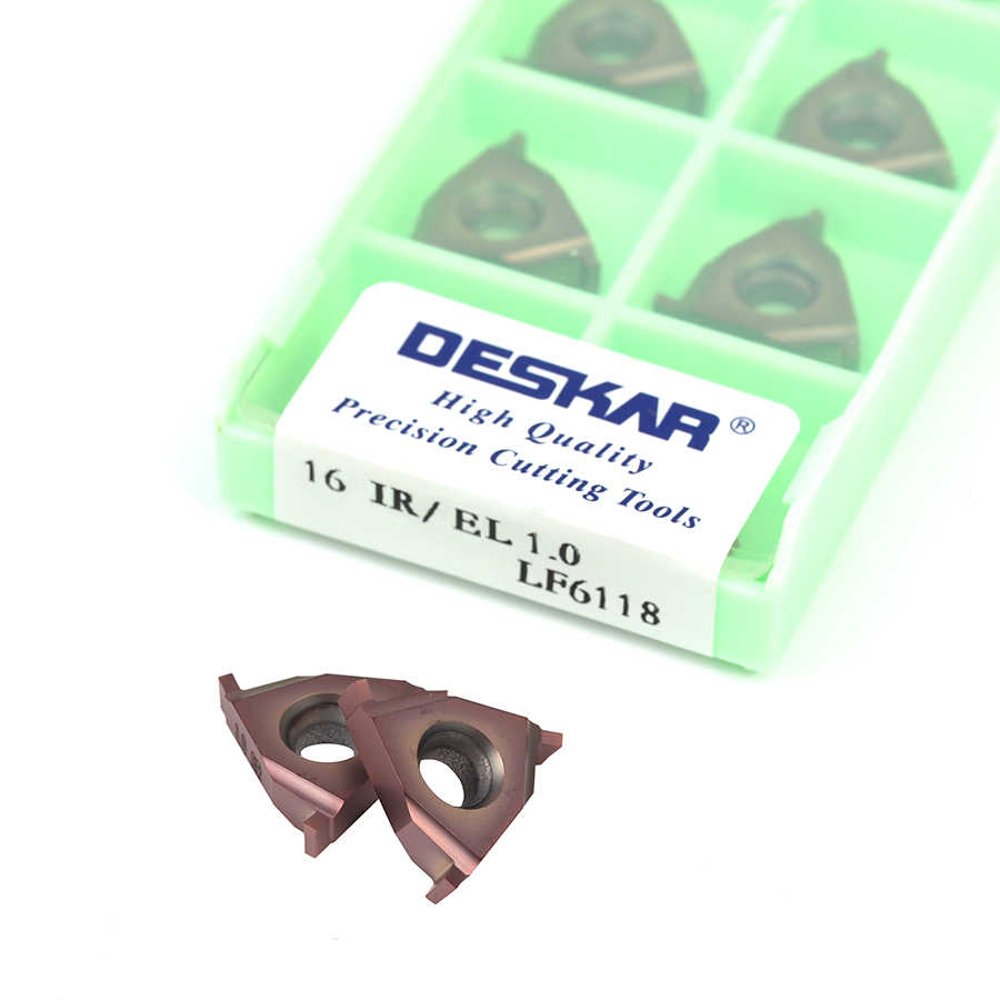Фото 7: 16IR EL 1.0 LF6118 пластина отрезная, канавочная DESKAR