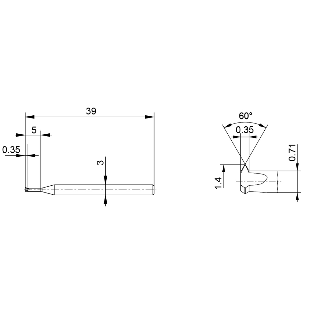 Фото 2: GW2016VS M1.8x0.35 резьбофреза