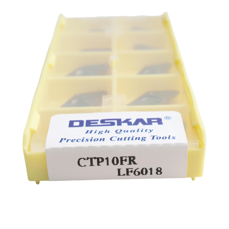 Фото 4: CTP 07FR LF6018 пластина отрезная, канавочная DESKAR