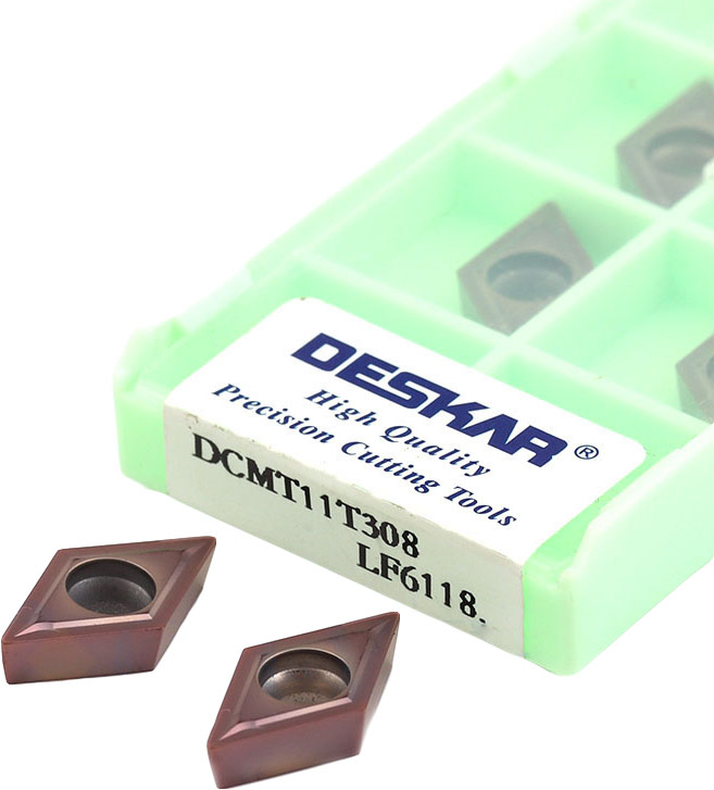 Фото 4: DCMT 11T308 LF6118 пластина для точения DESKAR