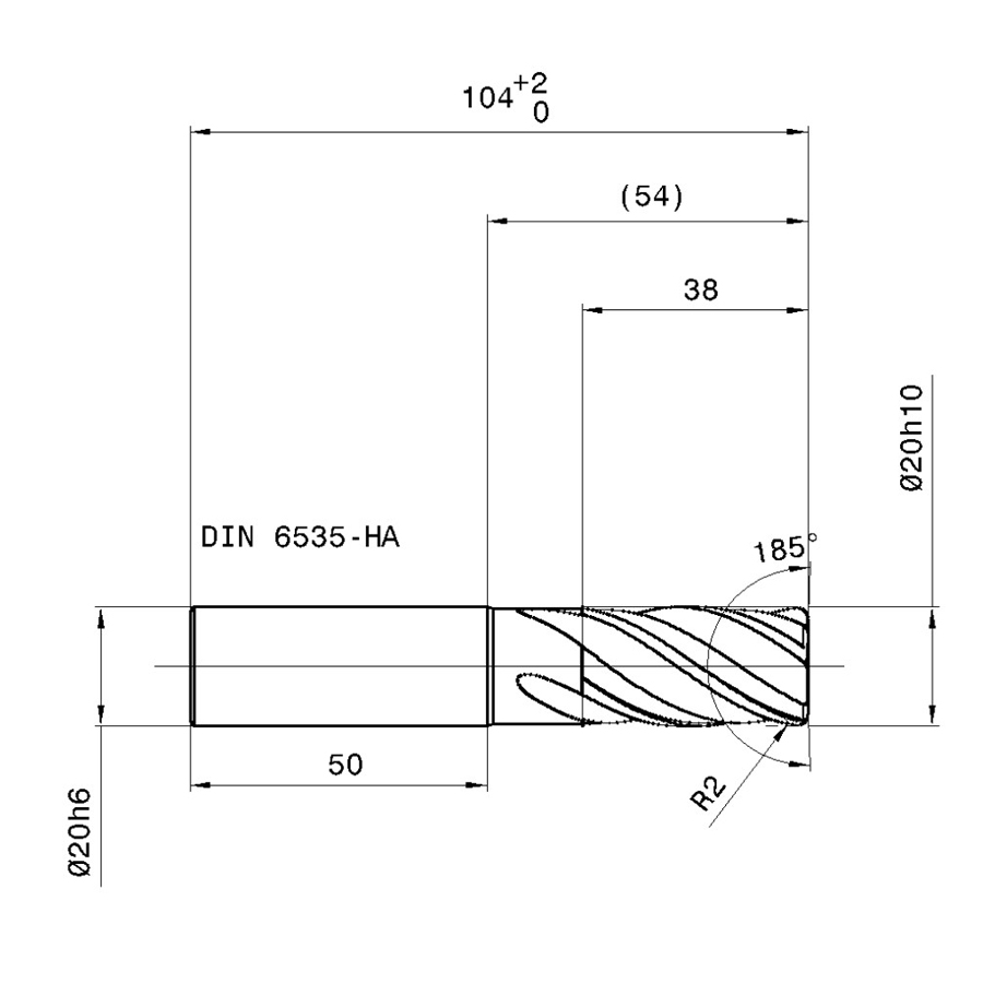 Фото 2: 3498 10.020 фреза