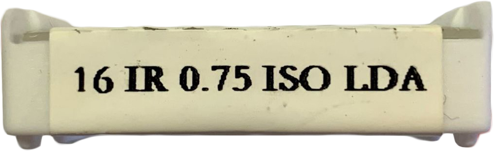 Фото 7: 16IR 0.75 ISO LDA пластина резьбовая DESKAR