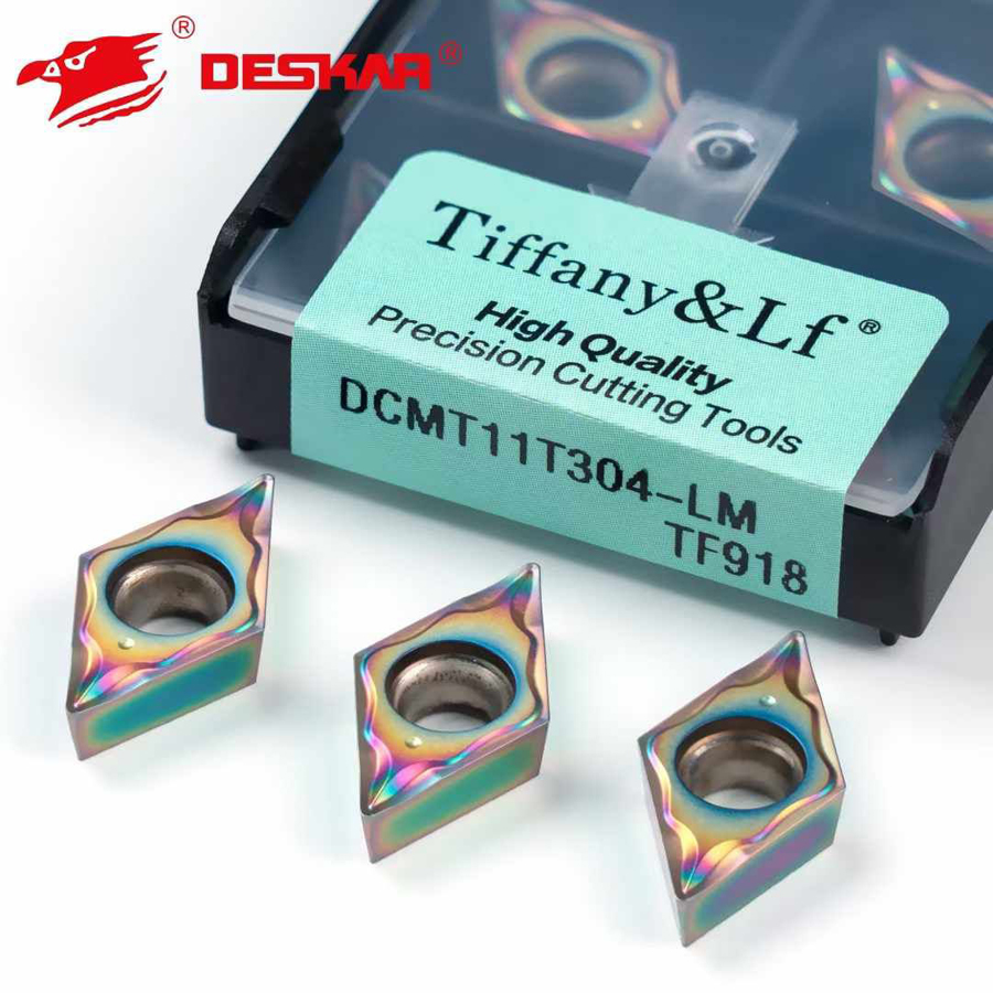 Фото 3: DCMT 11T304 LM TF918 пластина для точения DESKAR