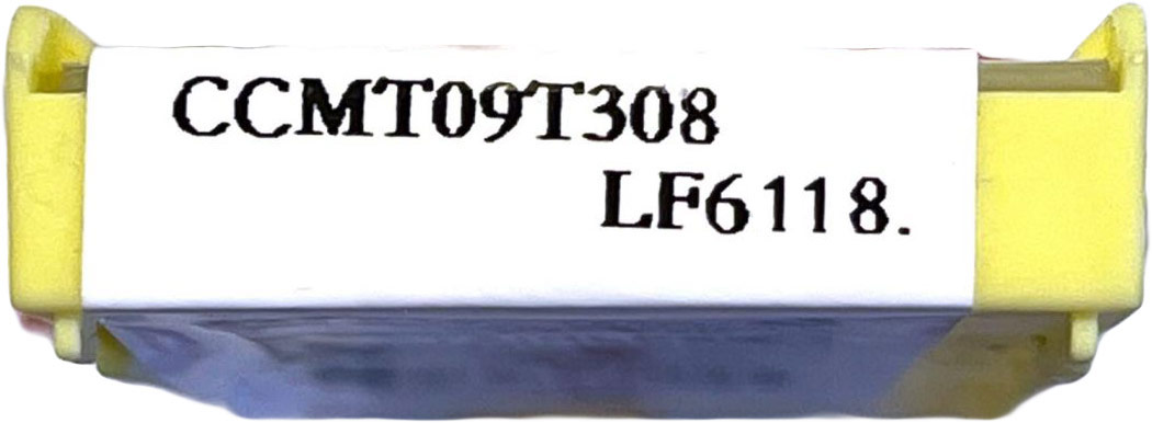 Фото 7: CCMT 09T308 LF6118 пластина для точения DESKAR